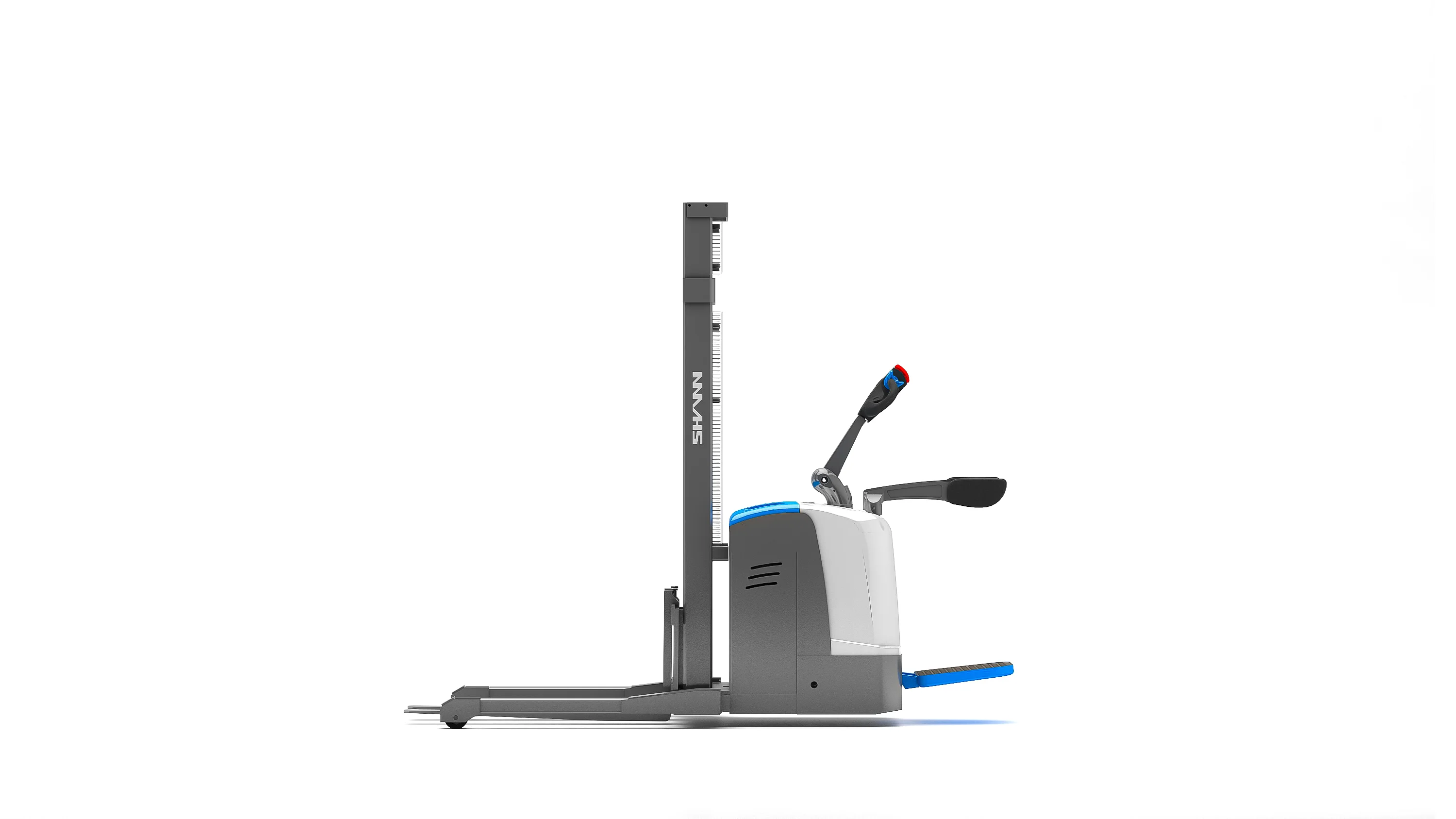 SHANN CTDR 15-III — штабелер с регулируемой платформой